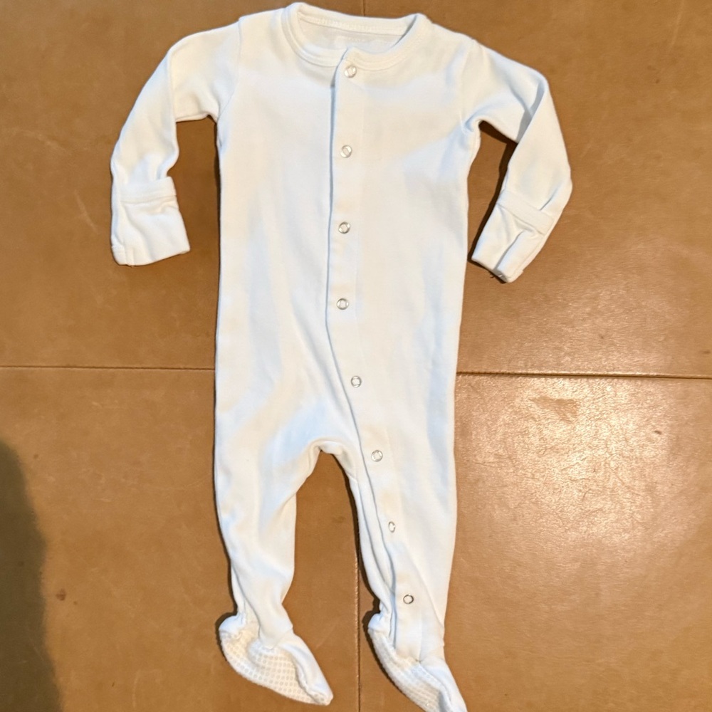 L’ovedbaby Organic Cotton Footie 0-3M